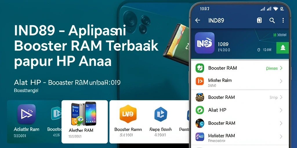 Tampilan antarmuka aplikasi IND89 yang intuitif dan mudah digunakan.