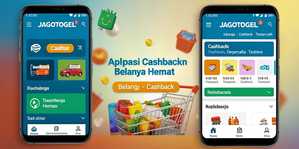 Tampilan utama aplikasi JAGOTOGEL dengan fitur Cashback yang mudah digunakan.