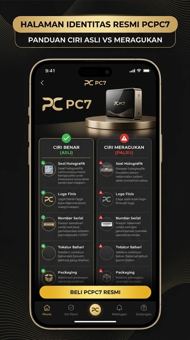 Kanal Resmi pcpc7 untuk Pengguna Android Indonesia